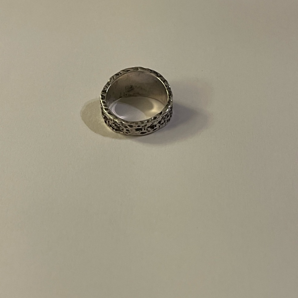 PRICE DROP!!!! James avery hammered cross ring - Picture 4 of 7